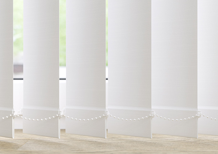 Solento (Blackout), Vogue White - Vertical Blind - Image 4
